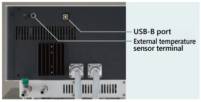 EYELA Programmable Thermostatic Circulator PCC-7010. Safety Alarms and External Circulation