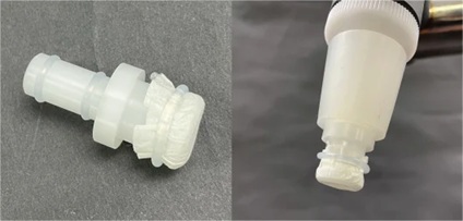 This filter holder reduces sample splashing during vacuum release and prevents inflow into the vacuum pump. 
