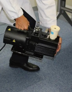 vacuum pump is heavy